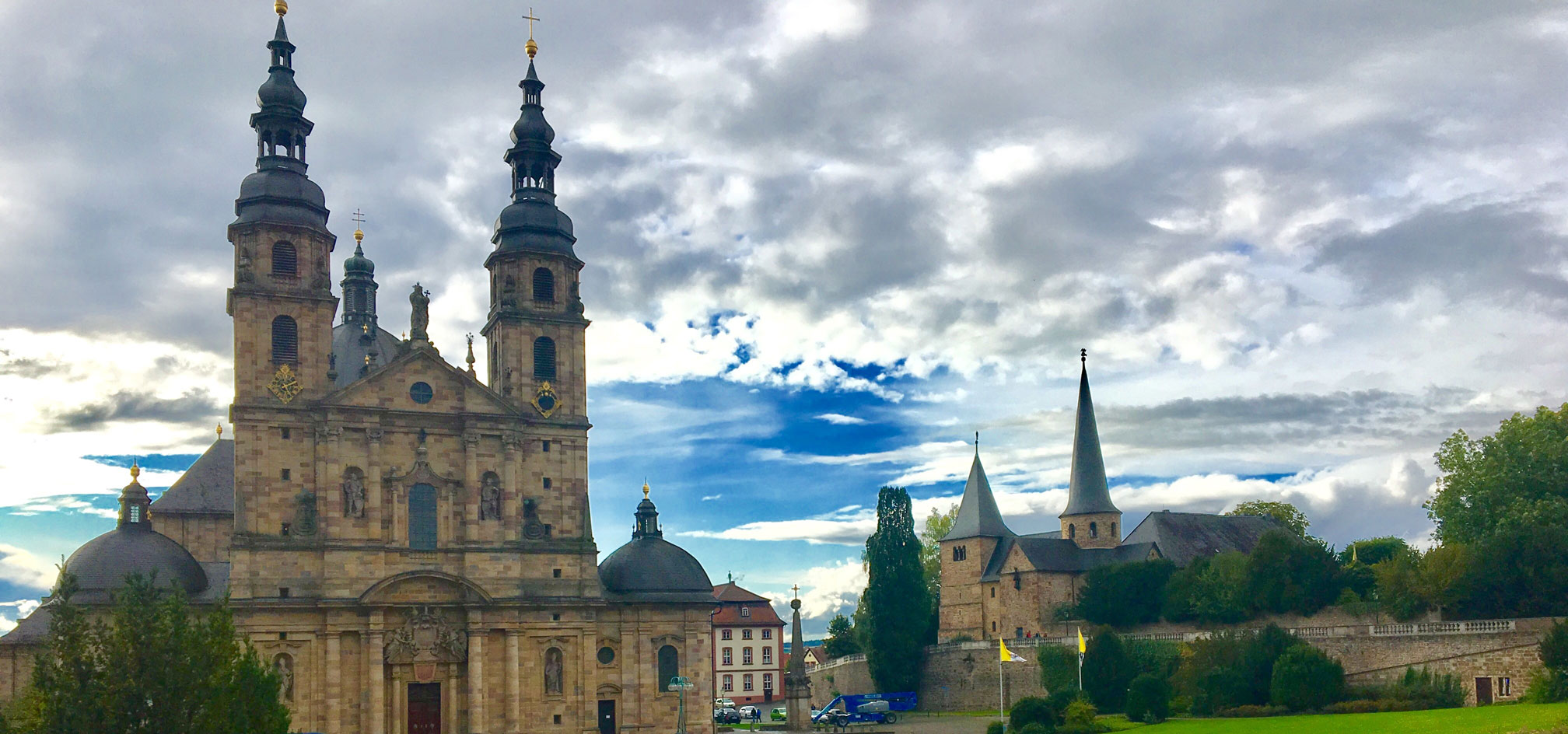 Dom in Fulda mit Michaelskirche