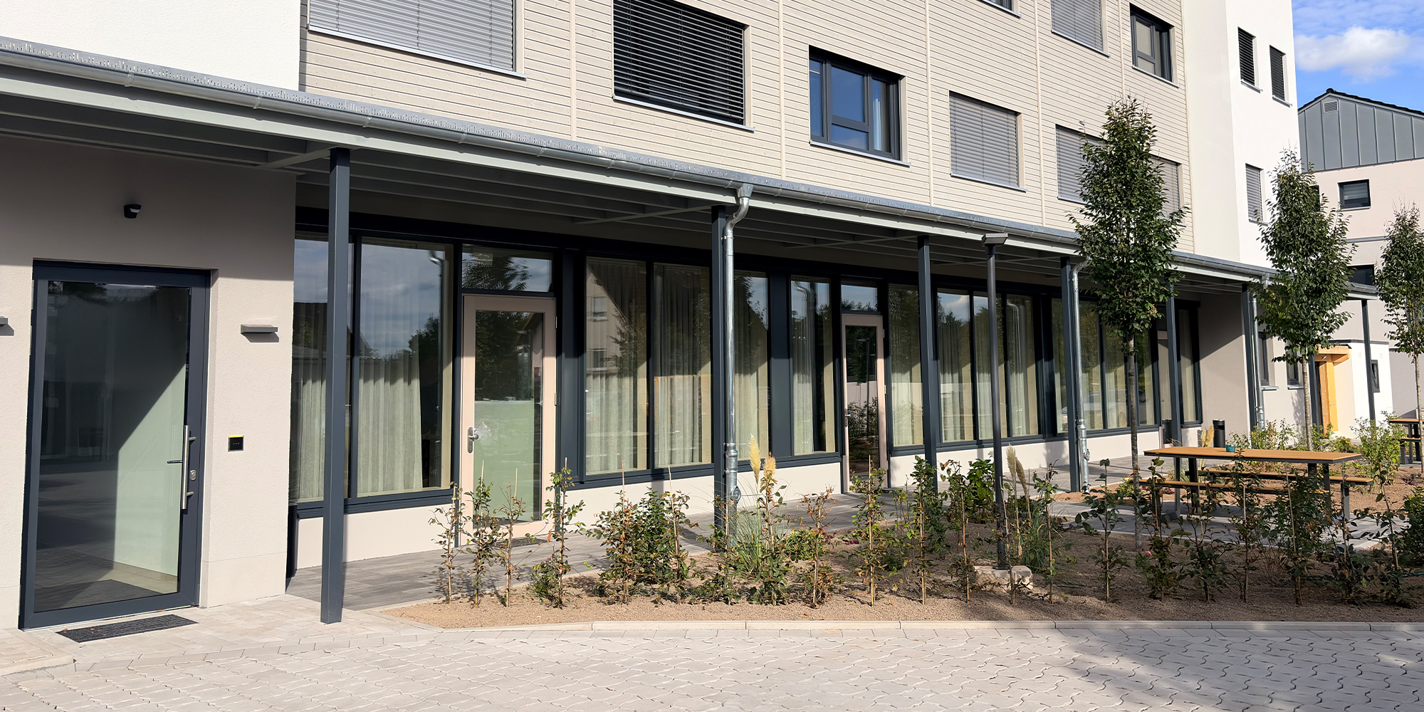 Aussenansicht Apartmentgebäude